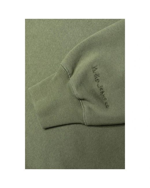 Nudie Jeans Green Round-Neck Knitwear for men