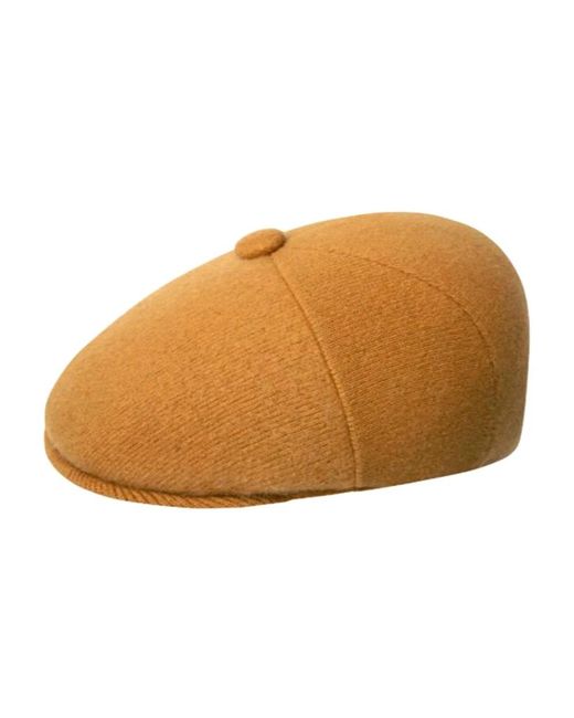 Kangol Brown Wool Panel 575