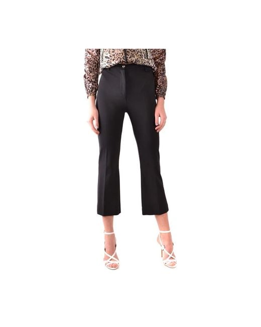 Pinko Black Cropped Trousers