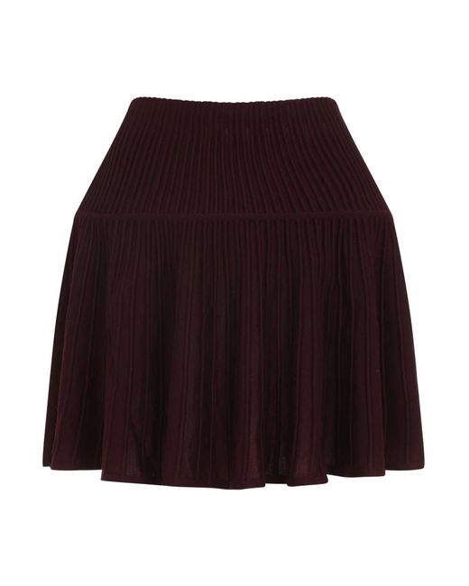 Alaïa Rokken ,Bruin ,Crinoline Rok in het Purple
