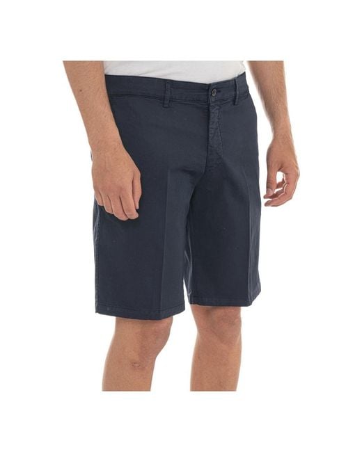 Harmont & Blaine Bermuda Short in het Blue voor heren