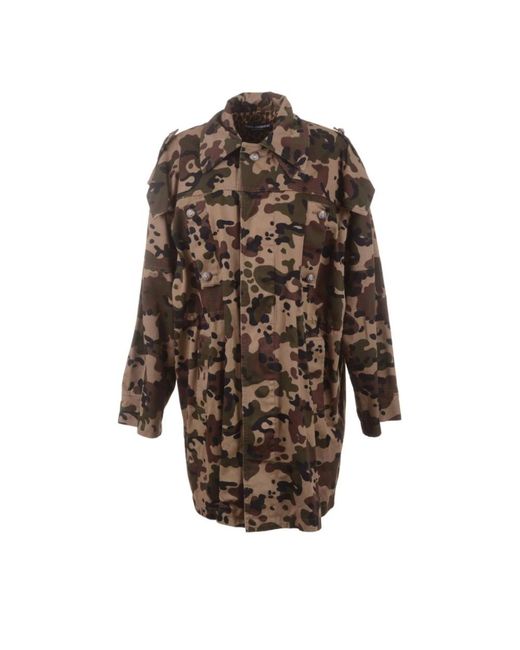 Dolce & Gabbana Brown Light Jackets
