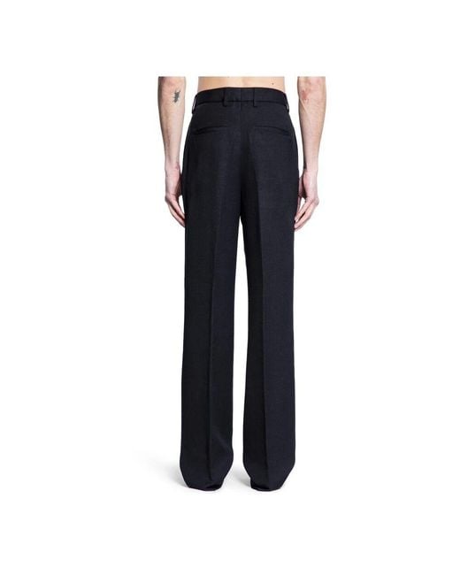 Lardini Blue Wide Trousers for men