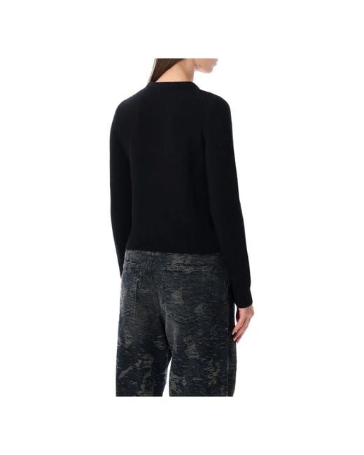 DIESEL Black Round-Neck Knitwear
