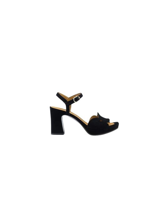 Chie Mihara Black High Heel Sandals