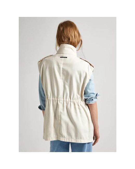 Pepe Jeans White Vests