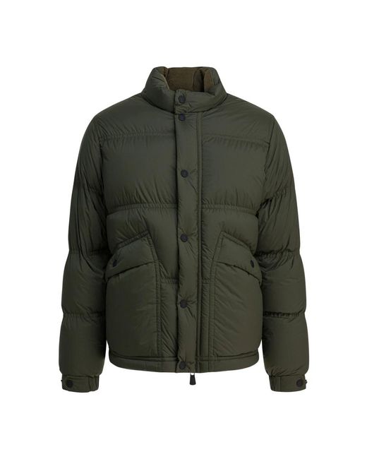 Moncler Jassen ,Groen ,Leer Sernur Jacket in het Green voor heren