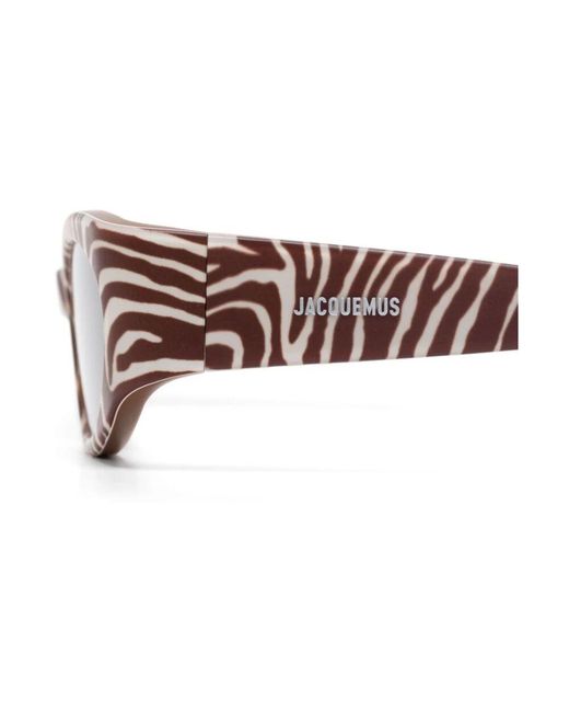 Sunglasses di Jacquemus in Brown