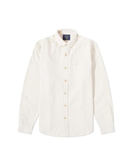 Portuguese Flannel White Casual Shirts for men