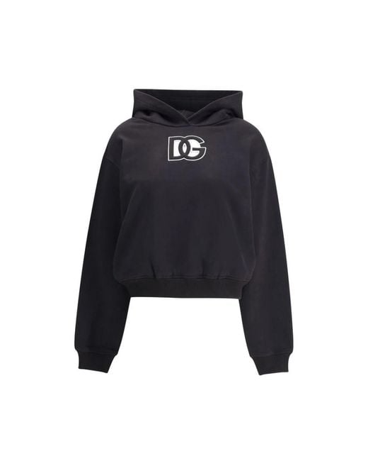 Dolce & Gabbana Blue Hoodies