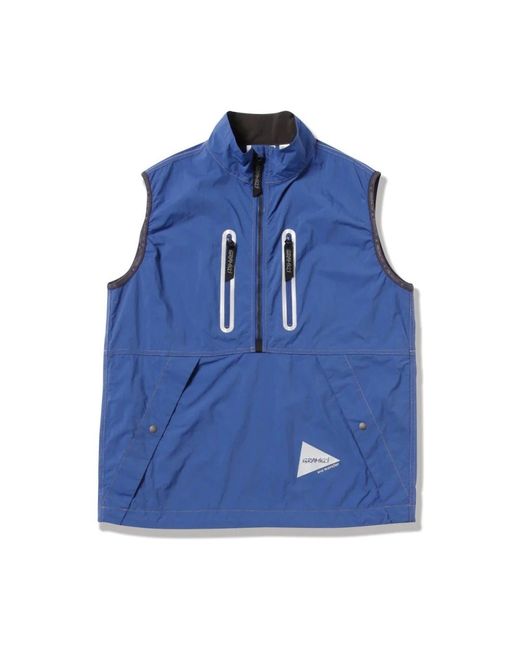 Gramicci Blue Waistcoats for men
