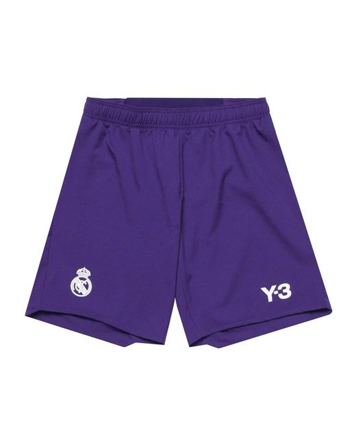 Y-3 Purple Casual Shorts for men