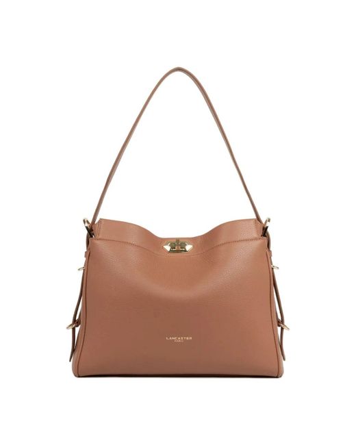 Shoulder Bags Lancaster de color Brown