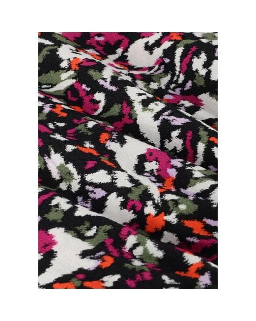 Alix The Label Black Wickelkleid Mit Blumenmuster