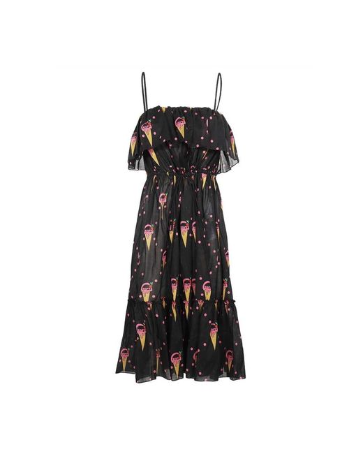 Gucci Black Midi Dresses