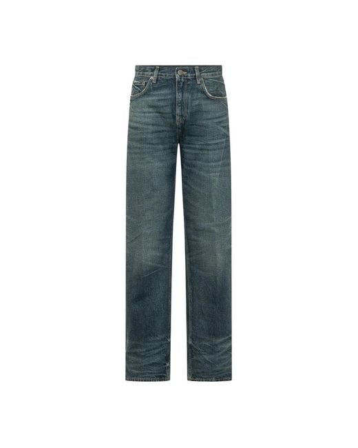 Haikure Blue Straight Fit Jeans