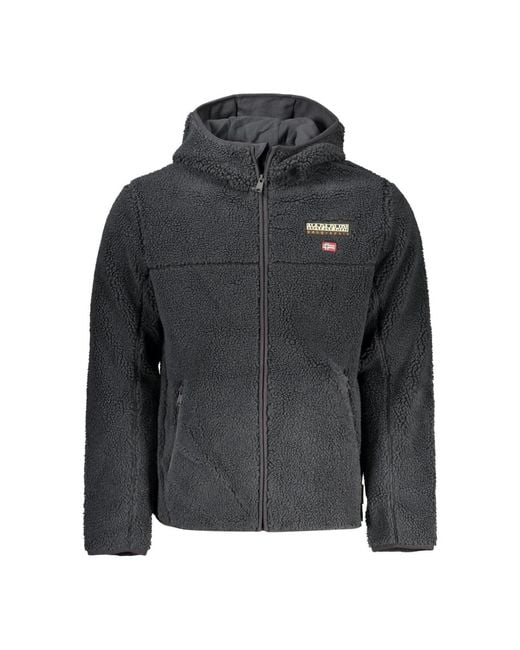 Fleece Jackets Napapijri de hombre de color Gray