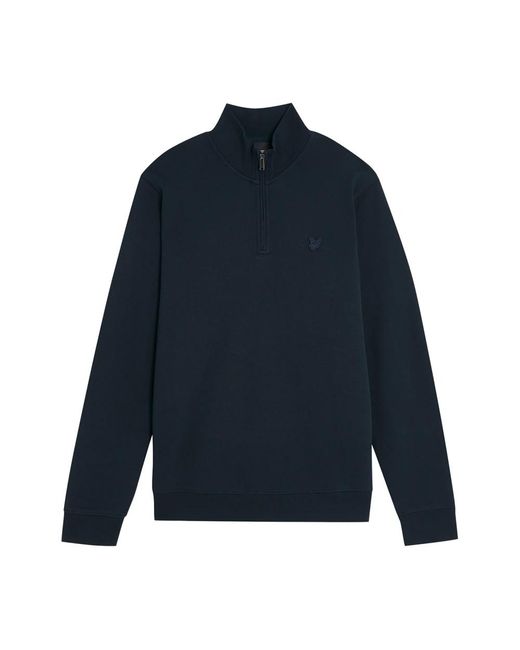 Lyle & Scott Blue Zip-Throughs for men