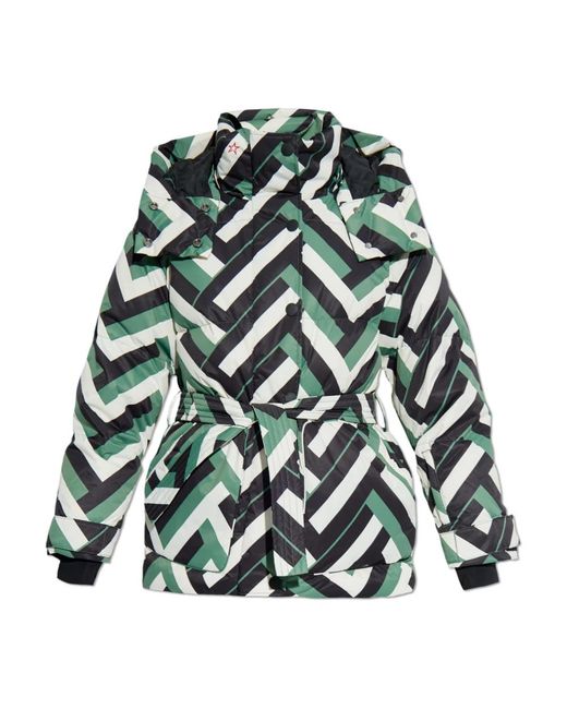 Perfect Moment Jassen ,Groen ,Leer Cortina Down Jacket in het Green
