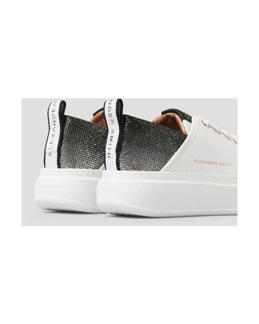 Alexander Smith White Sneakers
