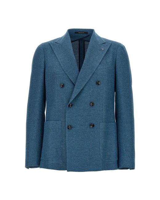 Tagliatore - Man - Blue - Blazer main image 1
