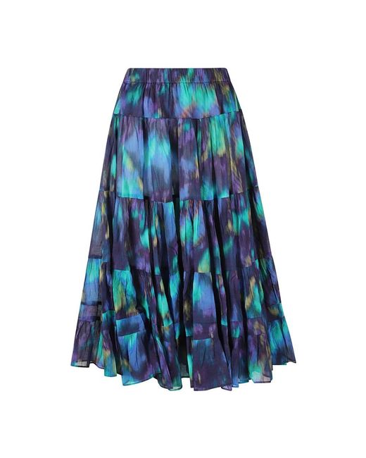 Isabel Marant Blue Midi Skirts