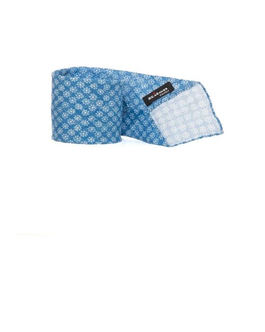 Kiton Blue Ties for men