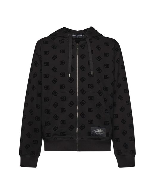 Zip-Throughs Dolce & Gabbana de hombre de color Black