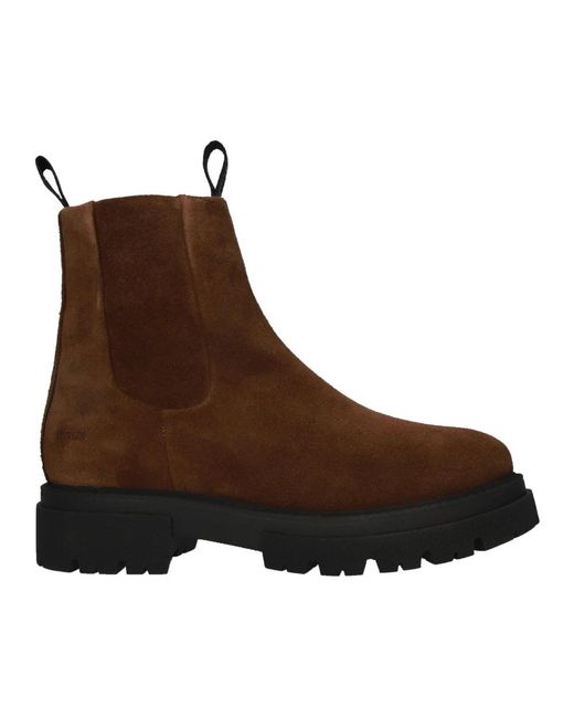 Blackstone Chelsea Boots in het Brown