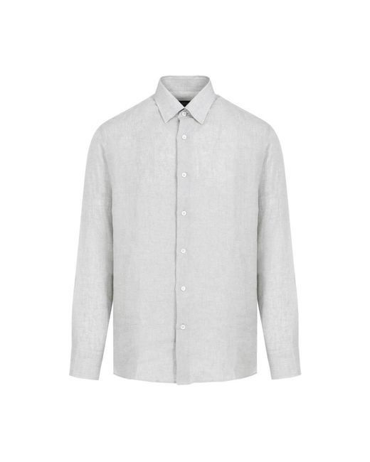 Brioni White Casual Shirts for men