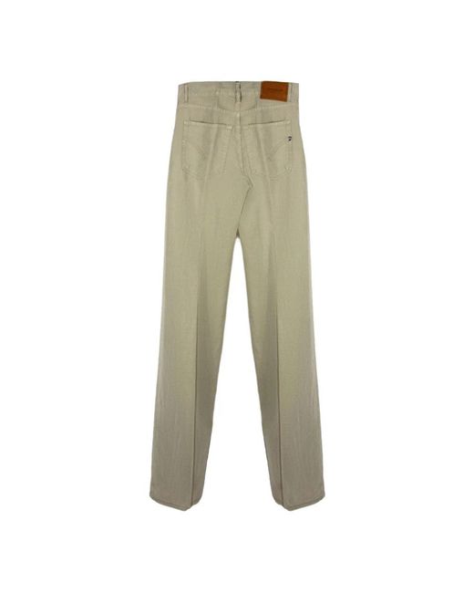 Dondup Green Straight Jeans