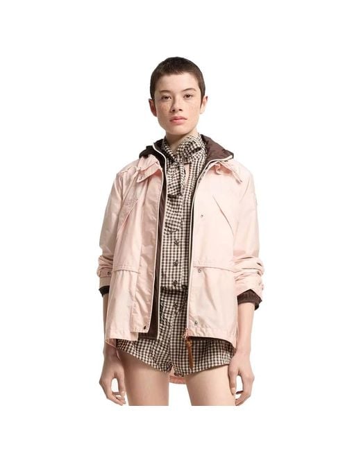 Light Jackets Moncler de color Pink