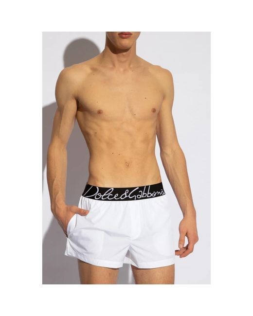 Swimwear > beachwear Dolce & Gabbana pour homme en coloris White