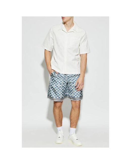 Amiri Blue Casual Shorts for men