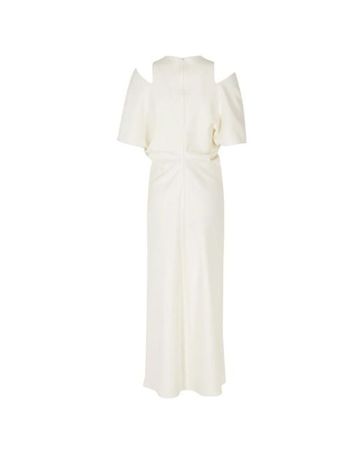 FEDERICA TOSI White Midi Dresses