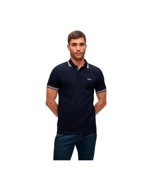 HUGO Polo in het Blue voor heren