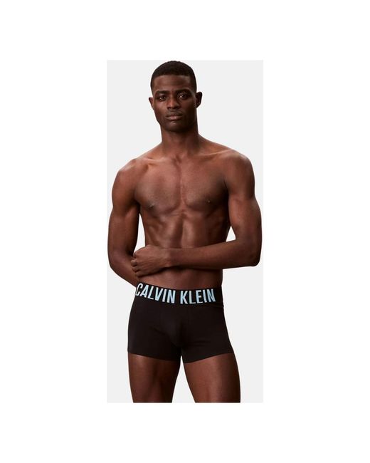 Calvin Klein Trunk 3Pk in het Black voor heren