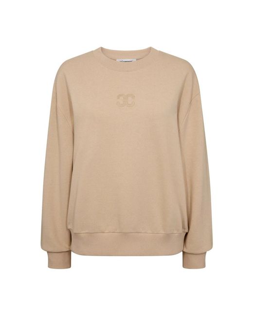 co'couture Sweatshirts in het Natural