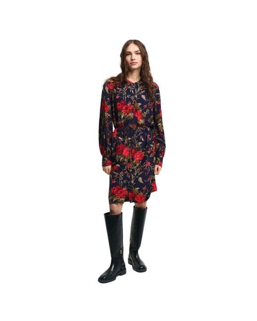 Gant Red Midi Dresses