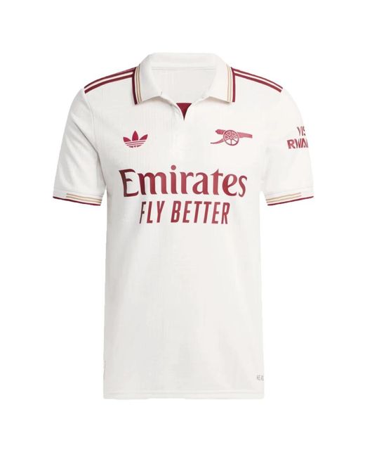 Adidas Fitness ,Wit ,3-Stripes Jersey in het White voor heren