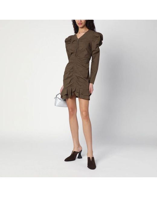Isabel Marant Brown Short Dresses