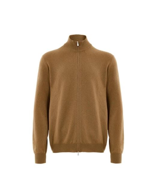 Gran Sasso Brown Cardigans for men