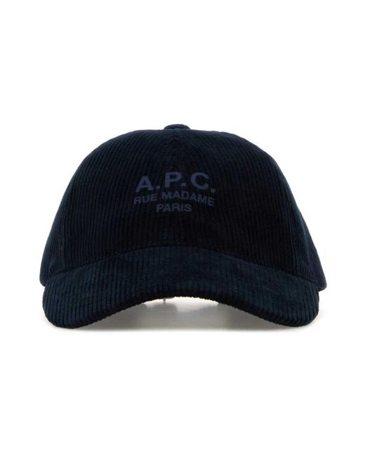 A.P.C. Blue Hats & Caps for men