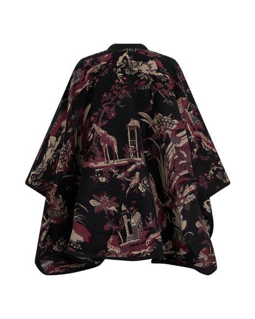 Etro Black Ponchos