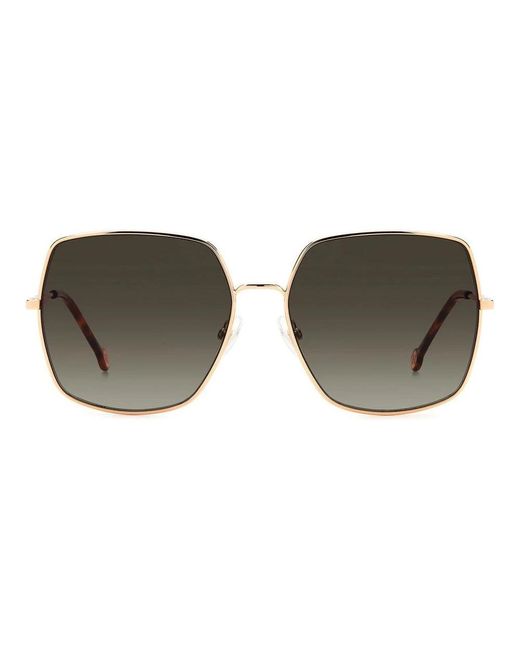 Carolina Herrera Metallic Sunglasses