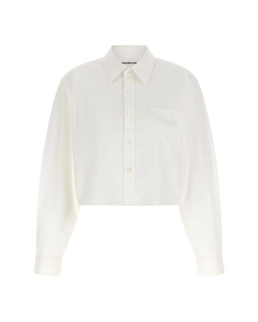 Shirts Alexander Wang de color White