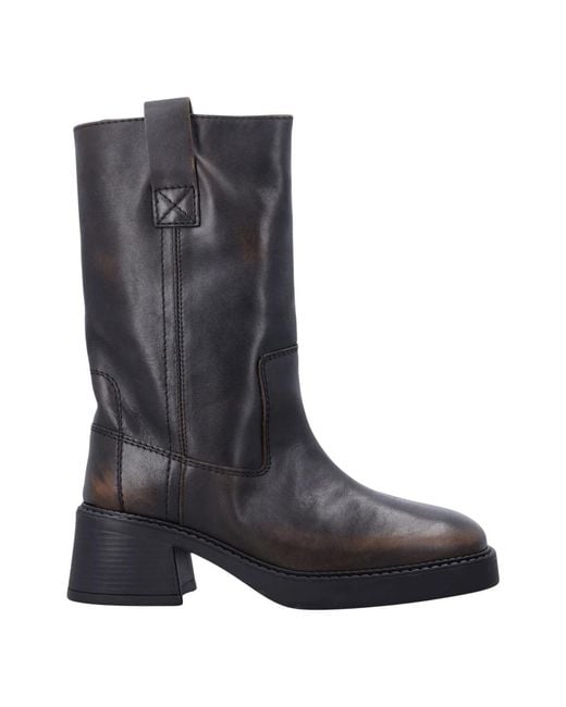 Miista Black Heeled Boots