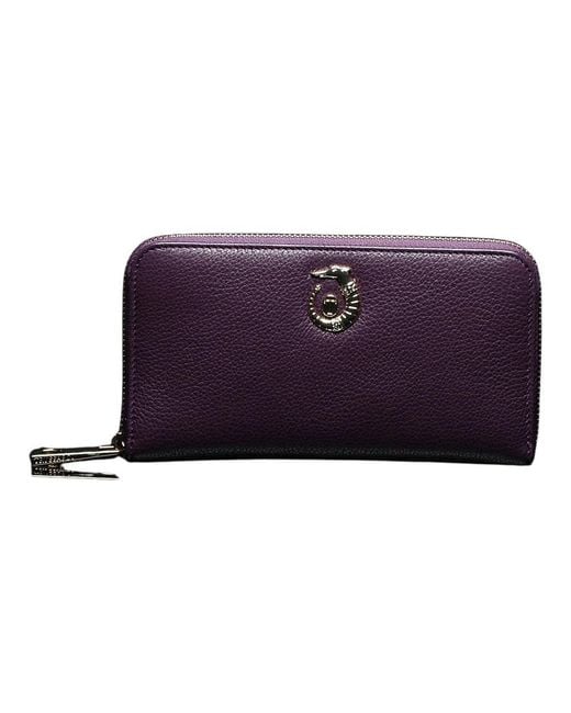 Trussardi Purple Wallets & Cardholders