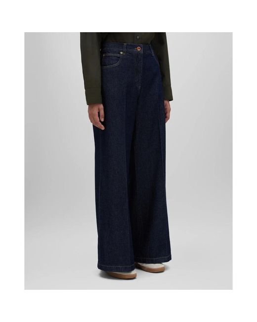 Aspesi Blue Wide Jeans