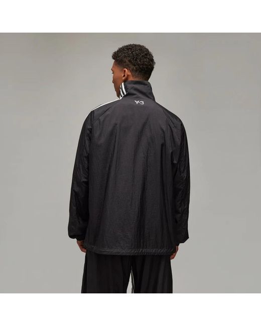 Y-3 Jassen ,Zwart ,Nylon Zwarte Sweater Jas in het Black voor heren
